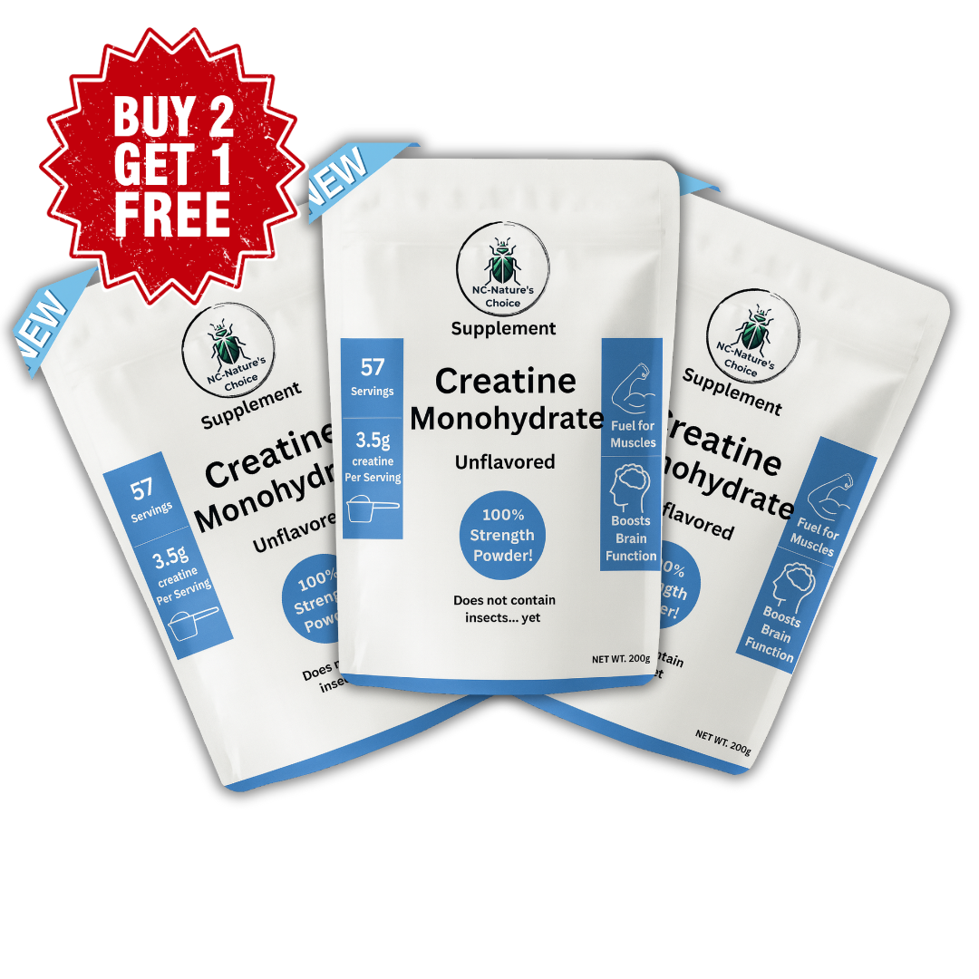 Buy 2 Creatine get 1 FREE!!