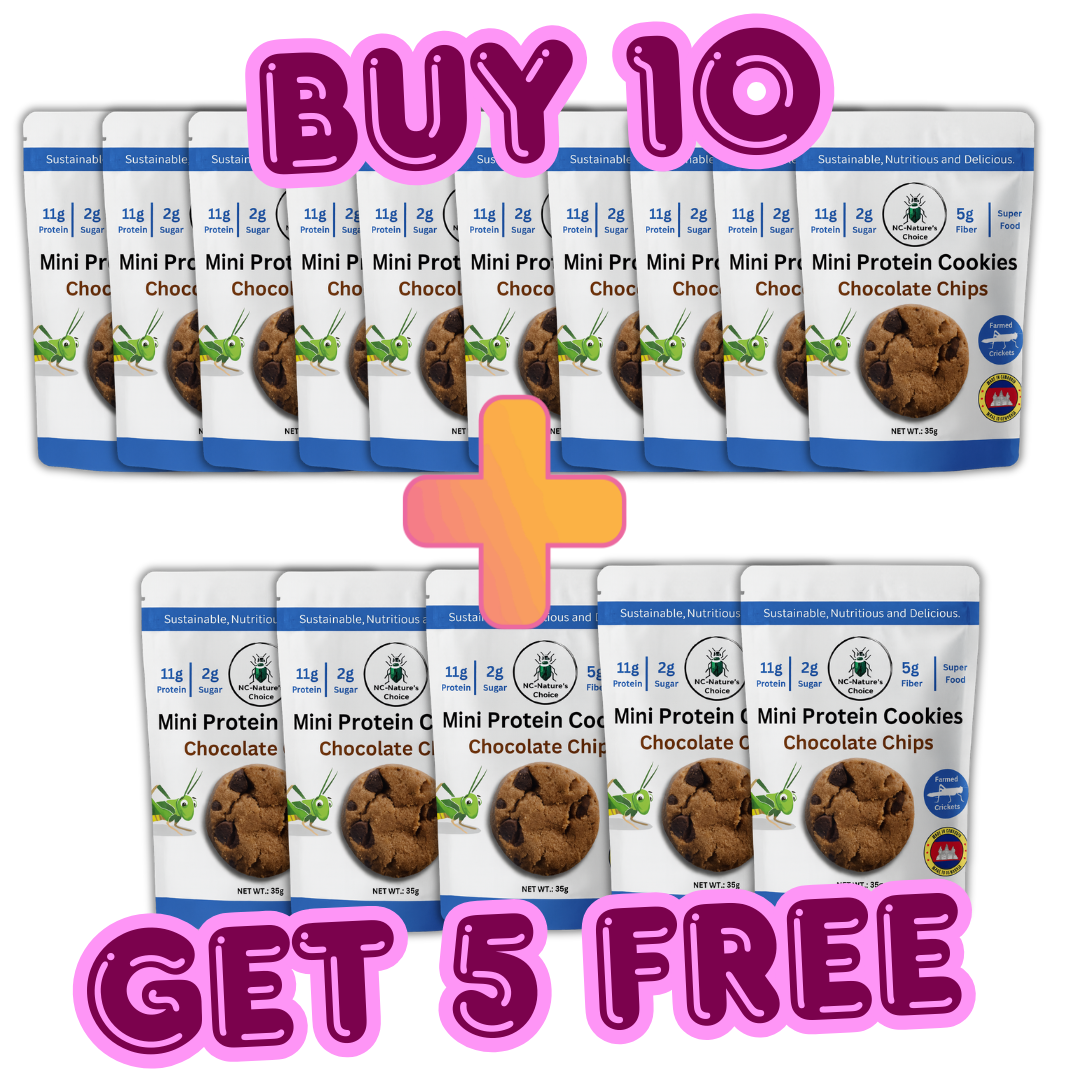 Buy 10 Packs of Protein Cookies, Get 5 Packs Free!!