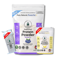 Vegan - Pea Protein Blueberry Flavor-Free 210g Banana Protein-Free Bottle
